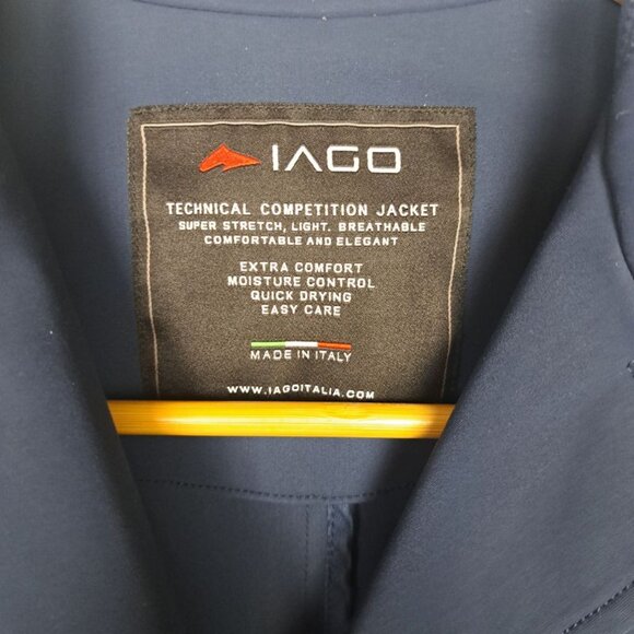 Iago Dhalia Technical Competition Show Coat Navy Blue - Picture 9 of 12
